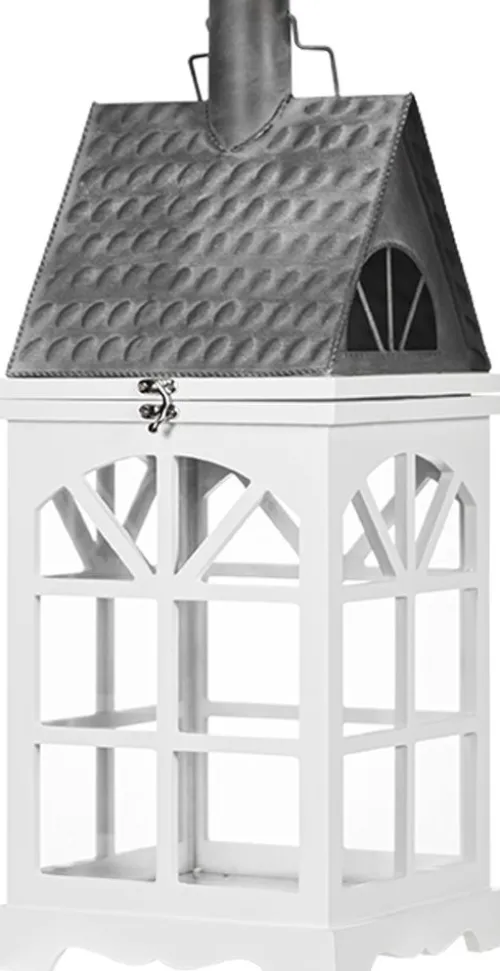 Lampki Nocne, Lampiony I Świece|Latarenki Do Salonu-CN-6 Lampion duży Vesso 14 (biały)
