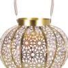 Lampki Nocne, Lampiony I Świece|Latarenki Do Salonu-CN-6 Lampion Latina (złoty)