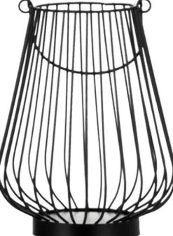 Lampki Nocne, Lampiony I Świece|Latarenki Do Salonu-CN-6 Lampion mały Marilena (czarny)
