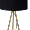 Lampki Nocne, Lampiony I Świece-CN-159 Lampka Miranda 2 (złoty czarny)
