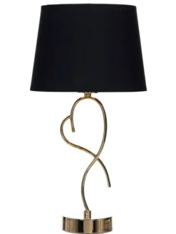 Lampki Nocne, Lampiony I Świece-CN-33 Lampka nocna Goldino 10 (złoty/czarny)