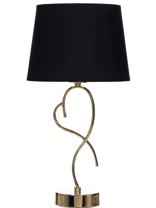 Lampki Nocne, Lampiony I Świece-CN-33 Lampka nocna Goldino 10 (złoty/czarny)