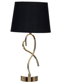 Lampki Nocne, Lampiony I Świece-CN-33 Lampka nocna Goldino 10 (złoty/czarny)