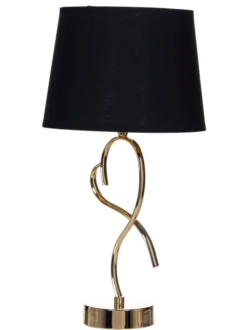 Lampki Nocne, Lampiony I Świece-CN-33 Lampka nocna Goldino 10 (złoty/czarny)