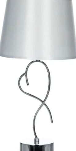 Lampki Nocne, Lampiony I Świece-CN-33 Lampka nocna Silvero 10 (srebrny/biały)