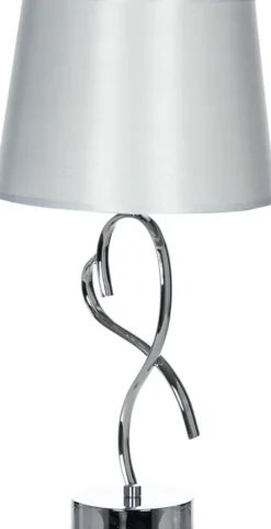Lampki Nocne, Lampiony I Świece-CN-33 Lampka nocna Silvero 10 (srebrny/biały)