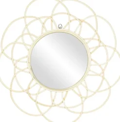Lustra|Lustra Okrągłe-CN-148 Lustro (rattanowa rama) Naturos 4