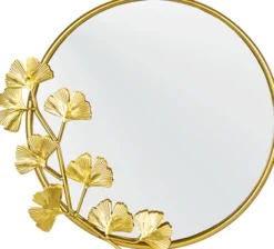 Lustra Glamour|Lustra Okrągłe-CN-101 Lustro Ravia 21 (złoty)