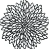 Tekstylia Kuchenne-CN-82 Mata stołowa 9 (czarna)
