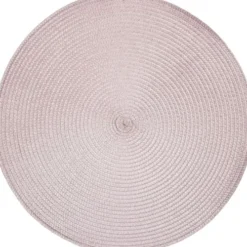 Tekstylia Kuchenne-CN-82 Mata stołowa (okrągła) 2 (różowy)