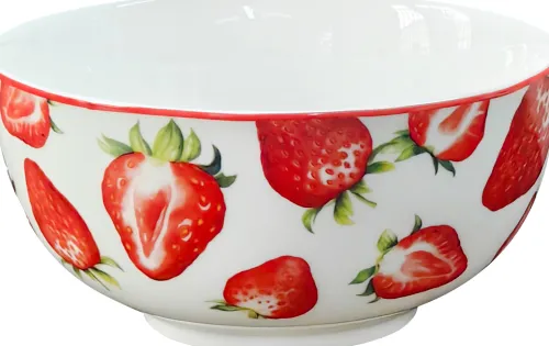 Kubki, Filiżanki I Miski|Szkło Stołowe-CN-177 Miseczka Strawberry 130