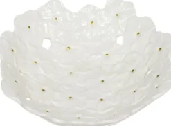 Zastawa Stołowa-CN-171 Patera z motywem kwiatowym Fabelle 24 (biały)