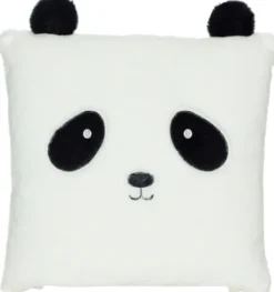 Poduszki I Poszewki|Poduszki Dekoracyjne Na Kanapy-CN-121 Poduszka panda Naturos (biały)