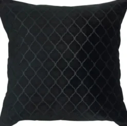 Poszewki Na Poduszki 45X45|Poduszki I Poszewki-CN-80 Poszewka Livia 66 (czarna)