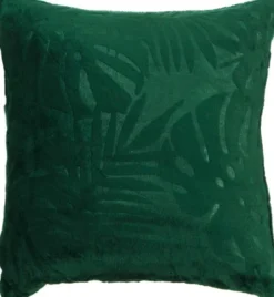 Poszewki Na Poduszki 45X45|Poduszki I Poszewki-CN-80 Poszewka Livia 106 (zielony/liście)