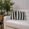 Poszewki Na Poduszki 45X45|Poduszki I Poszewki-CN-144 Poszewka na poduszkę Rayas 189 (oliwkowy-biały)