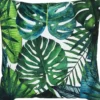 Poszewki Na Poduszki 45X45|Poduszki I Poszewki-CN-55 Poszewka Pires 103 (biała z zielonymi liśćmi)