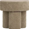 Pufy Tapicerowane|Pufy I Siedziska-CN-248 Puf Grzybek (boucle cappuccino)