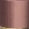 Pufy Tapicerowane|Pufy I Siedziska-CN-122 Puf otwierany Altino 3 (koralowy ze złotą listwą)