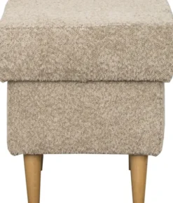 Pufy Tapicerowane|Pufy I Siedziska-Bodzio Puf Werina (boucle cappuccino)