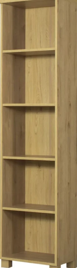 Regały I Półki|Regały Stojące-Bodzio Regał półkowy Panama (dąb Soma ciemny)