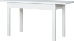Stoły|Stoły Rozkładane-Bodzio Rozkładany stół kuchenny 116 cm (biały)
