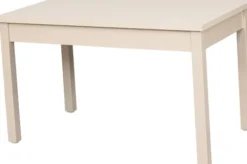 Stoły|Stoły Rozkładane-Bodzio Rozkładany stół kuchenny 134 cm z automatem synchronicznym (kaszmir)