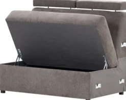 Narożniki Systemowe (Modułowe)-Bodzio Siedzisko 2-osobowe Lazur (rojal grafit)