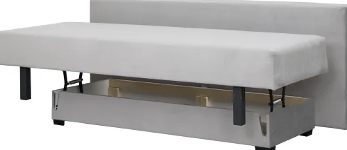 Sofy I Kanapy|Sofy Rozkładane-Bodzio Sofa Afrodyta 2 (plusz srebrzysty)