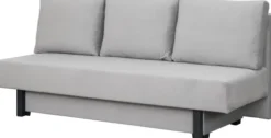 Sofy I Kanapy|Sofy Rozkładane-Bodzio Sofa Afrodyta 2 (plusz srebrzysty)