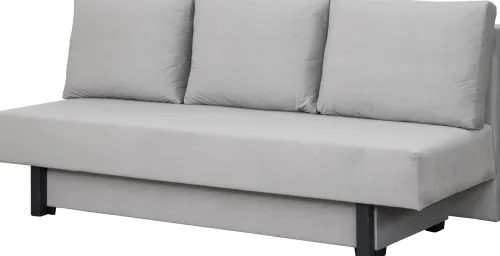 Sofy I Kanapy|Sofy Rozkładane-Bodzio Sofa Afrodyta 2 (plusz srebrzysty)