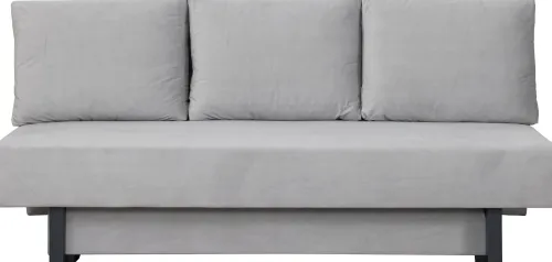 Sofy I Kanapy|Sofy Rozkładane-Bodzio Sofa Afrodyta 2 (plusz srebrzysty)