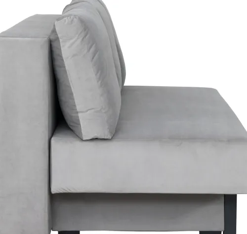 Sofy I Kanapy|Sofy Rozkładane-Bodzio Sofa Afrodyta 2 (plusz srebrzysty)