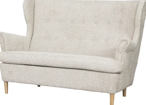 Sofy I Kanapy|Sofy Nierozkładane-Bodzio Sofa 2-osobowa Werina (boucle beż)