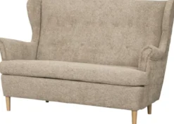 Sofy I Kanapy|Sofy Nierozkładane-Bodzio Sofa 2-osobowa Werina (boucle cappuccino)