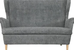 Sofy I Kanapy|Sofy Nierozkładane-Bodzio Sofa 2-osobowa Werina (boucle grafit)