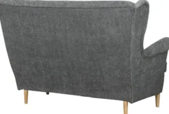 Sofy I Kanapy|Sofy Nierozkładane-Bodzio Sofa 2-osobowa Werina (boucle grafit)
