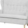 Sofy I Kanapy|Sofy Nierozkładane-Bodzio Sofa 2-osobowa Werina (boucle szary)