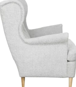 Sofy I Kanapy|Sofy Nierozkładane-Bodzio Sofa 2-osobowa Werina (boucle szary)