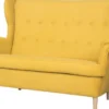 Sofy Nierozkładane-Bodzio Sofa 2-osobowa Werina (diamentowy miód)