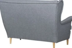 Sofy I Kanapy|Sofy Nierozkładane-Bodzio Sofa 2-osobowa Werina (gustimo szary)