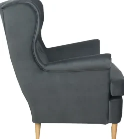Sofy I Kanapy|Sofy Nierozkładane-Bodzio Sofa 2-osobowa Werina (plusz grafit)