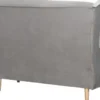 Sofy I Kanapy|Sofy Nierozkładane-Bodzio Sofa 2-osobowa Werina (plusz srebrzysty)