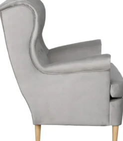 Sofy I Kanapy|Sofy Nierozkładane-Bodzio Sofa 2-osobowa Werina (plusz srebrzysty)
