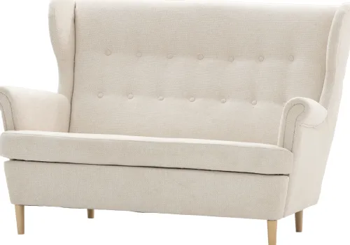 Sofy Nierozkładane-Bodzio Sofa 2-osobowa Werina (rojal beż)