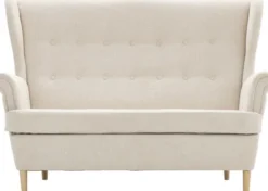 Sofy Nierozkładane-Bodzio Sofa 2-osobowa Werina (rojal beż)