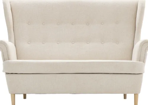 Sofy Nierozkładane-Bodzio Sofa 2-osobowa Werina (rojal beż)