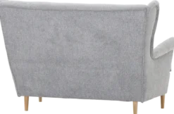 Sofy Nierozkładane-Bodzio Sofa 2-osobowa Werina (rojal szary)