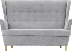 Sofy Nierozkładane-Bodzio Sofa 2-osobowa Werina (rojal szary)