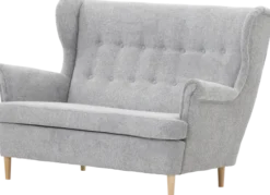 Sofy Nierozkładane-Bodzio Sofa 2-osobowa Werina (rojal szary)